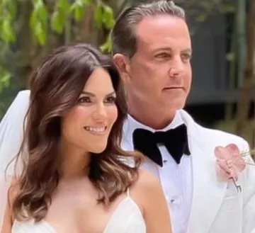 Casados Carlos Ponce y Karina Banda.
