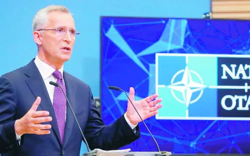 Jens Stoltenberg descartó el inicio de una guerra nuclear.