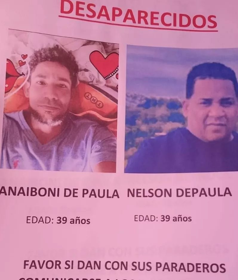 Los hermanos de Paula desaparecieron el sábado.