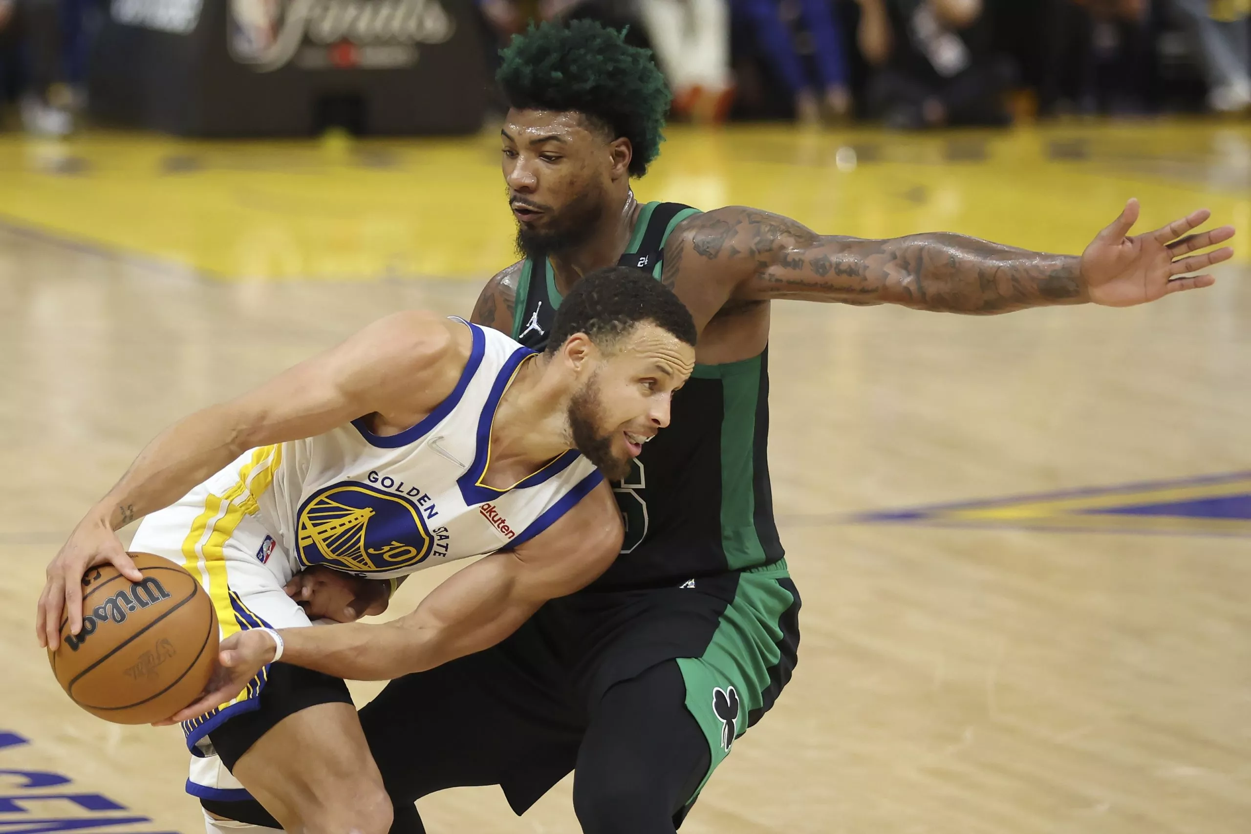 Stephen Curry, Marcus Smart