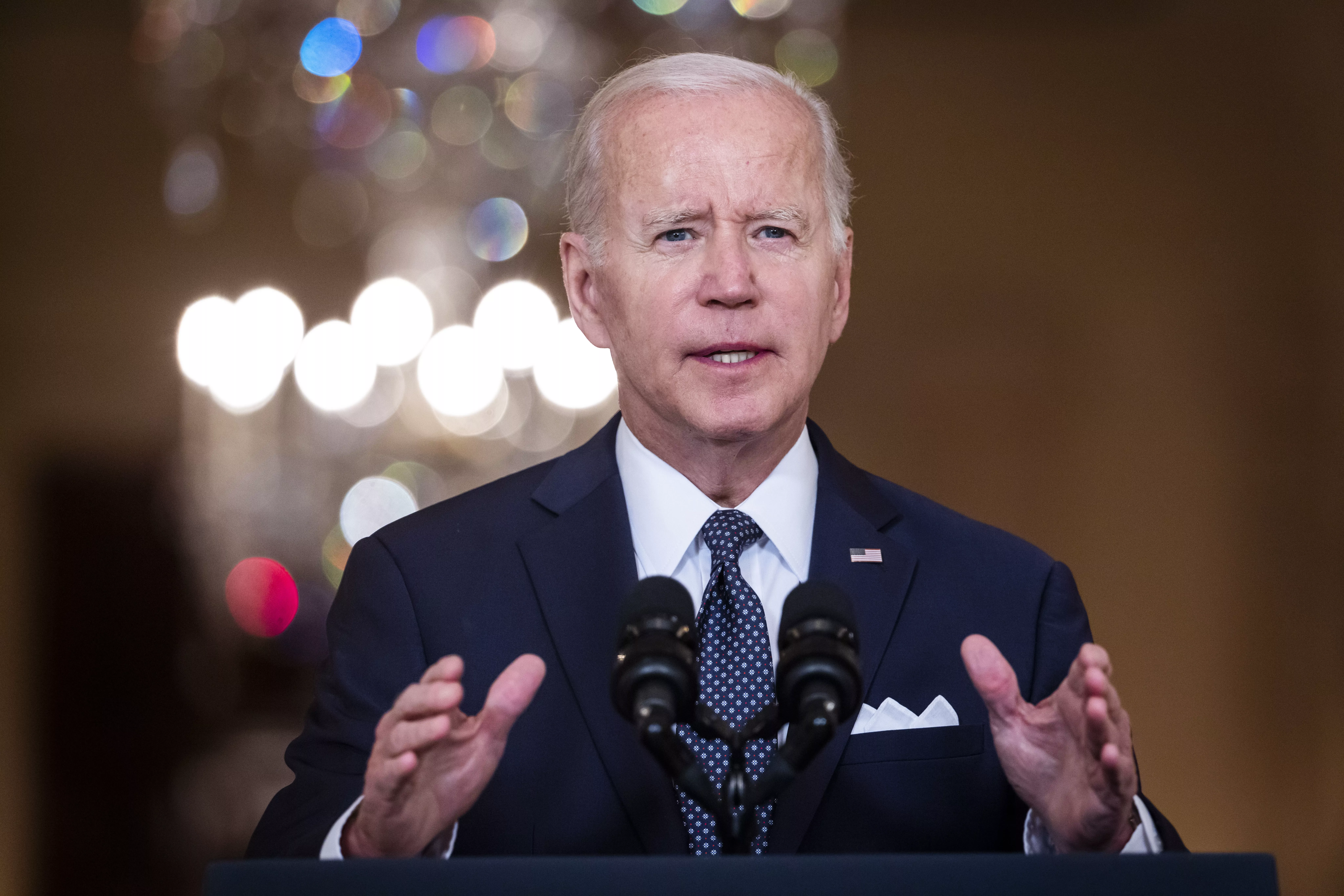 Biden speaks on mass shootings from the White House