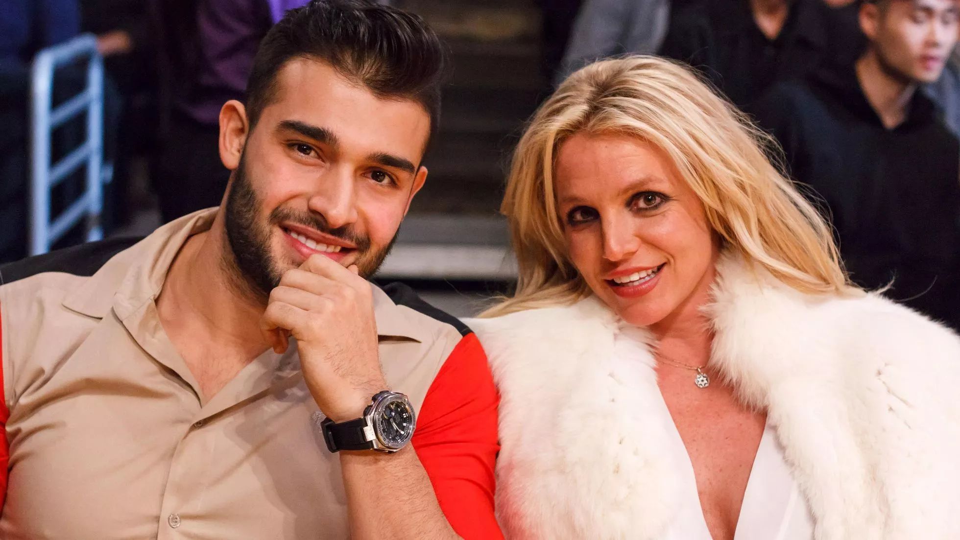 Britney Spears y  Sam Asghari