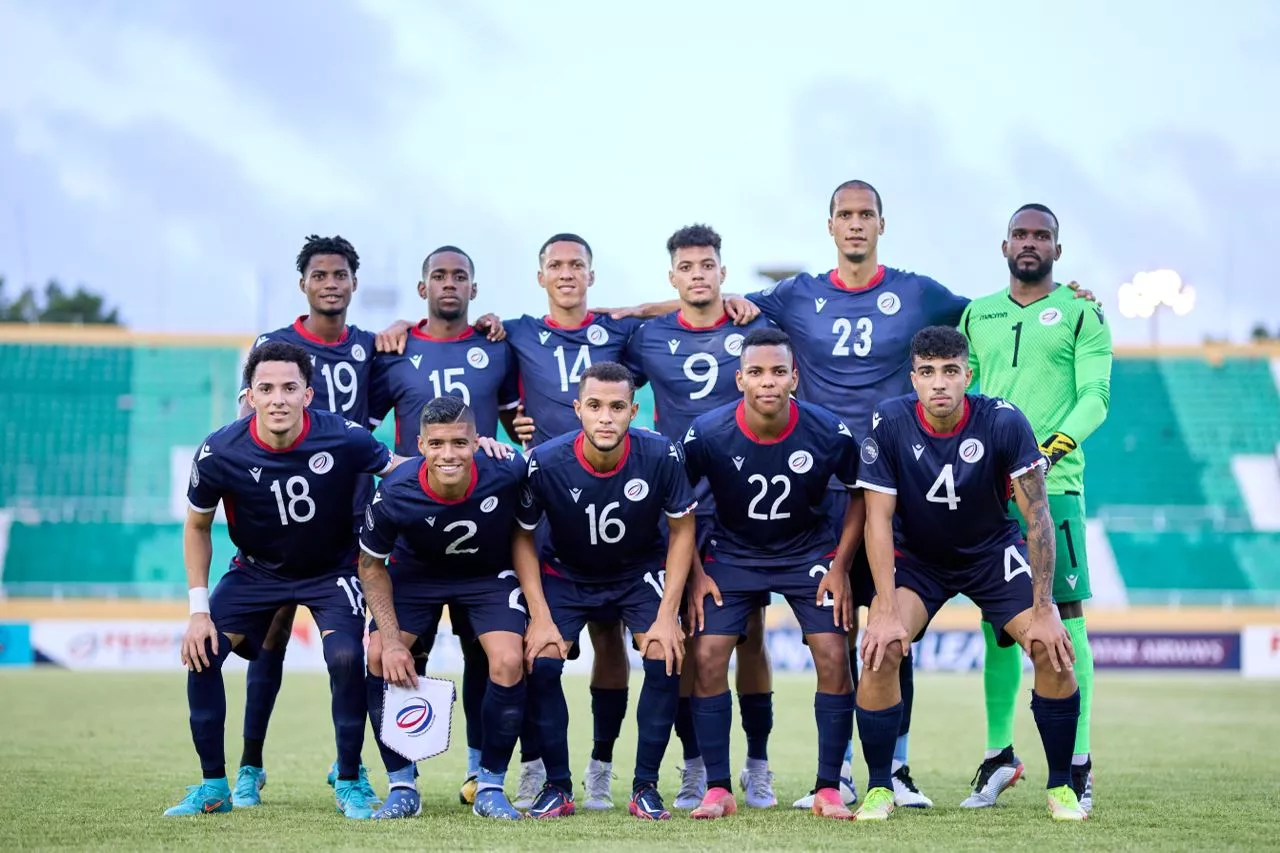 Once titular de RD vs Guayana Francesa