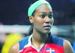 Brayelin Martinez, máxima anotadora por dominicana.