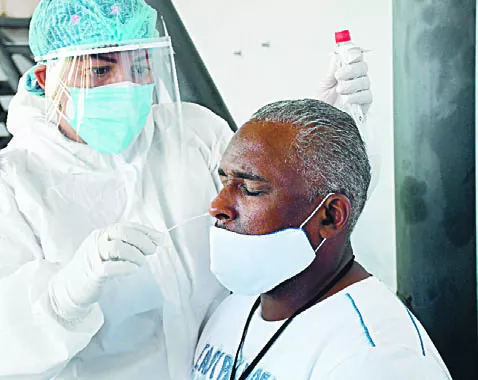 En el país el total casos registrados es  de  619,501.