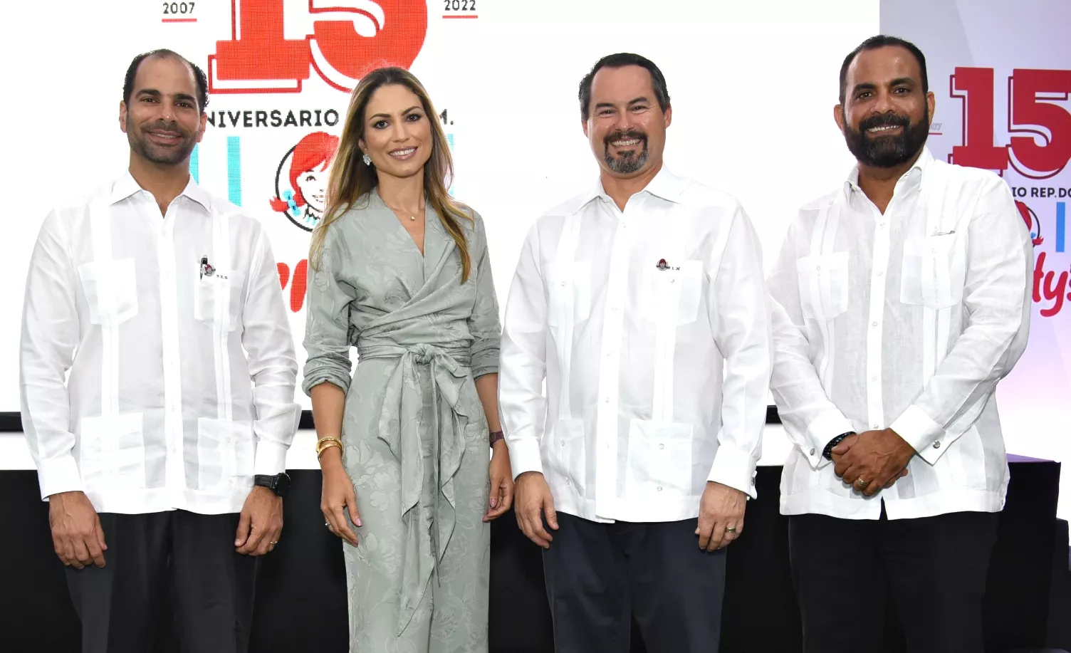 Frank Elías Rainieri, Yinet Ureña, Fred Imbert y Osiris Pimentel.
