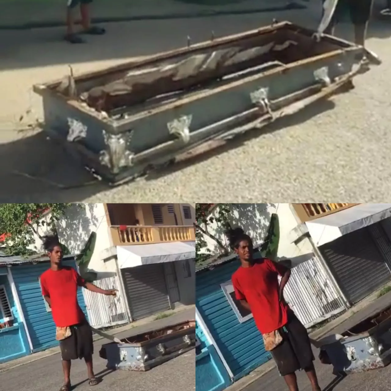 ANTISOCIAL ROBA FERETRO DE CEMENTERIO DE PUERTO PLATA