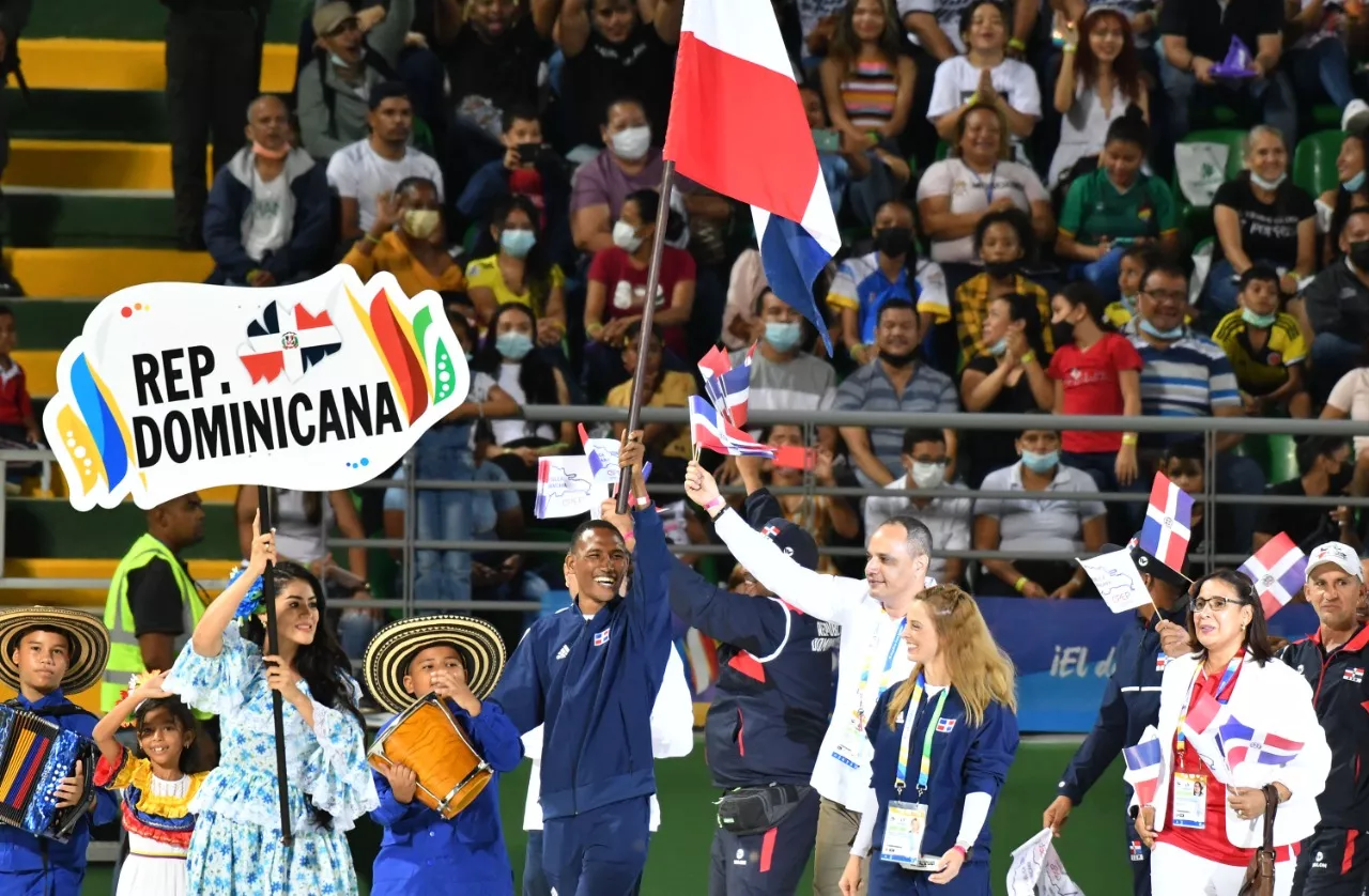 Delegación RD en Bolivarianos durante Ceremonia de Apertura.