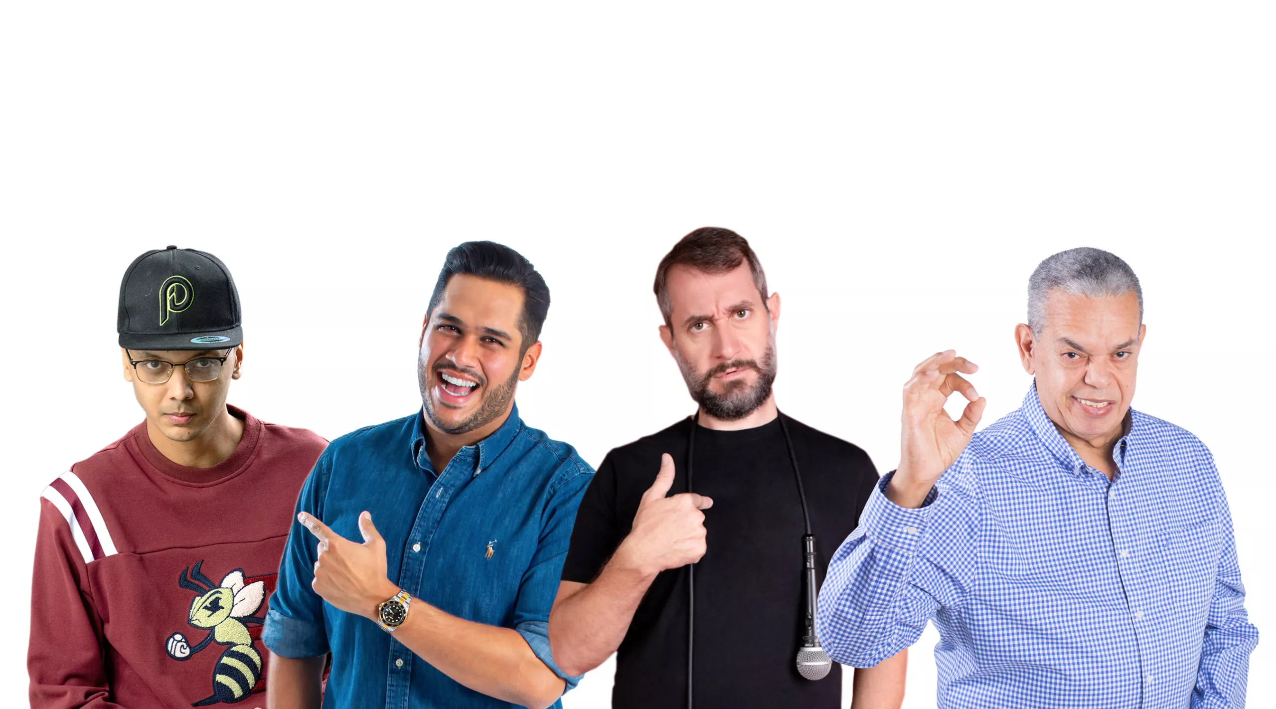 El PíoRD,Juan Carlos Pichardo, Carlos Sánchez y Felipe Polanco.JPG