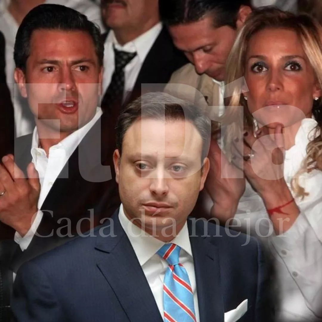 Jean Alain Rodríguez, Enrigue Peña Nieto y Alejandra Luganes