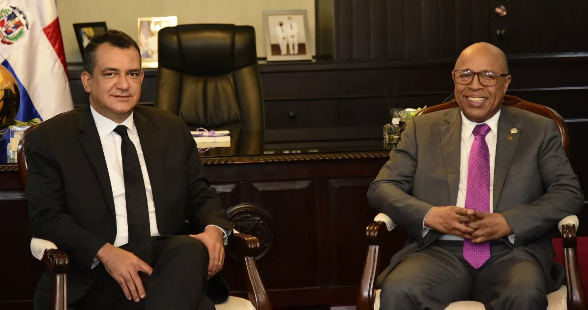 Jáquez y Pacheco se  reunieron ayer.