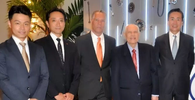Kato Ryto, Hayashi,  Juan Montás Alcántara,  Juan Tomás Montás y  Shinya Takeuchi.