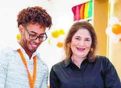 Víctor Roa y Mariela Domínguez.