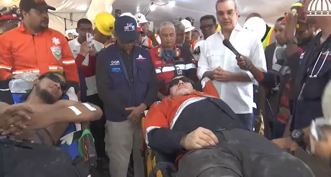 Mineros de Maimón fueron rescatados sanos y salvos