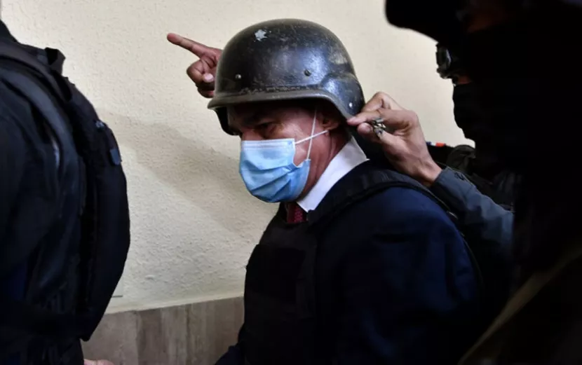 El vicealmirante  Félix Albuquerque Comprés.