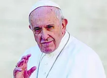 El papa Francisco invitó a rezar por el nuevo beato.