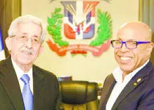 Pacheco se reunió con Rafael Toribio ayer.