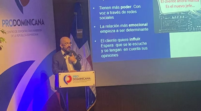 Oscar Calderón, expositor invitado de ProDominicana.