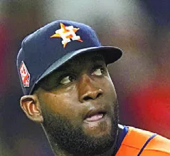 Yordan Álvarez, de los Astros.