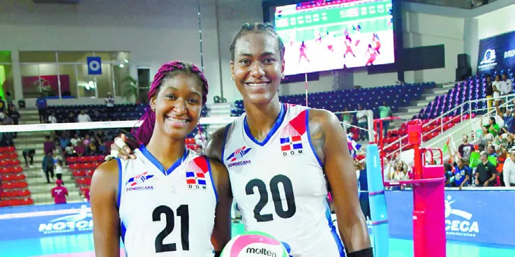 Las hermanas Brayelin y Jineiry Martínez son parte fundamental    de las Reinas del Caribe.