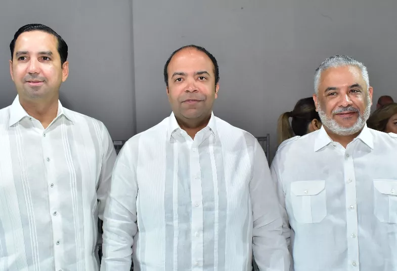 Luis Miñoso, Samuel Pereyra y Luis Mejía.