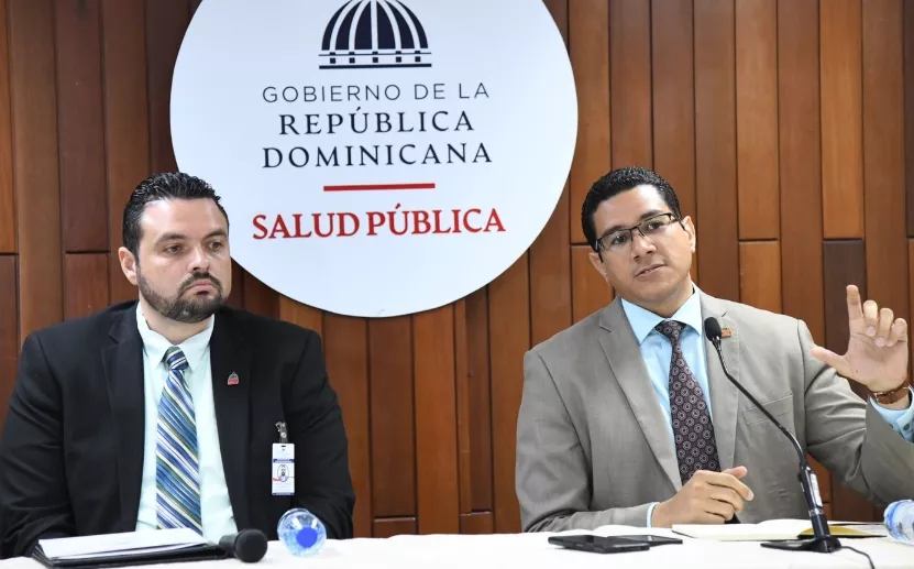 Autoridades del Ministerio de Salud Pública. fuente externa
