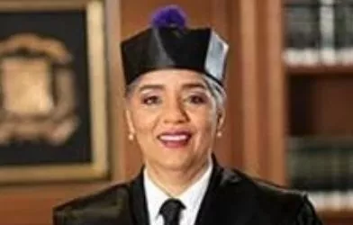 María Garabito, jueza de la Suprema Corte de Justicia.