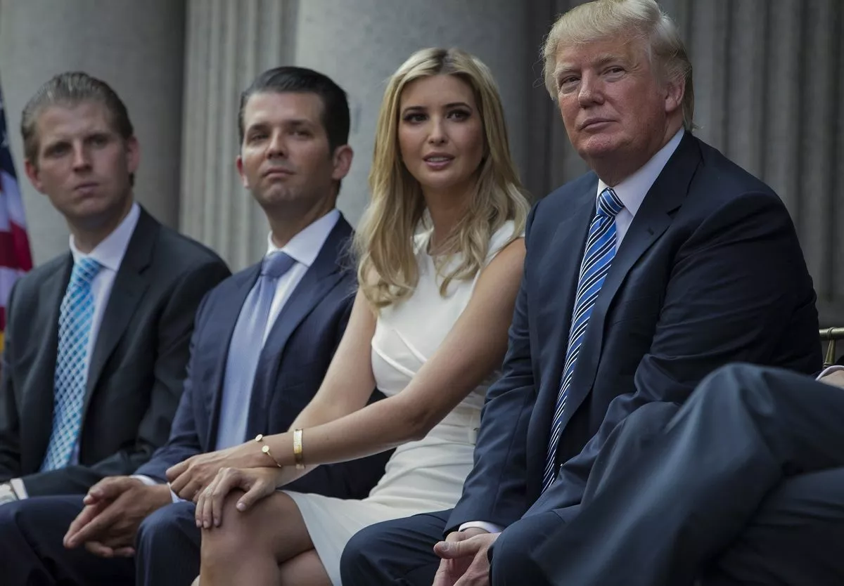 Donald Trump, Eric Trump, Donald Trump Jr., Ivanka Trump