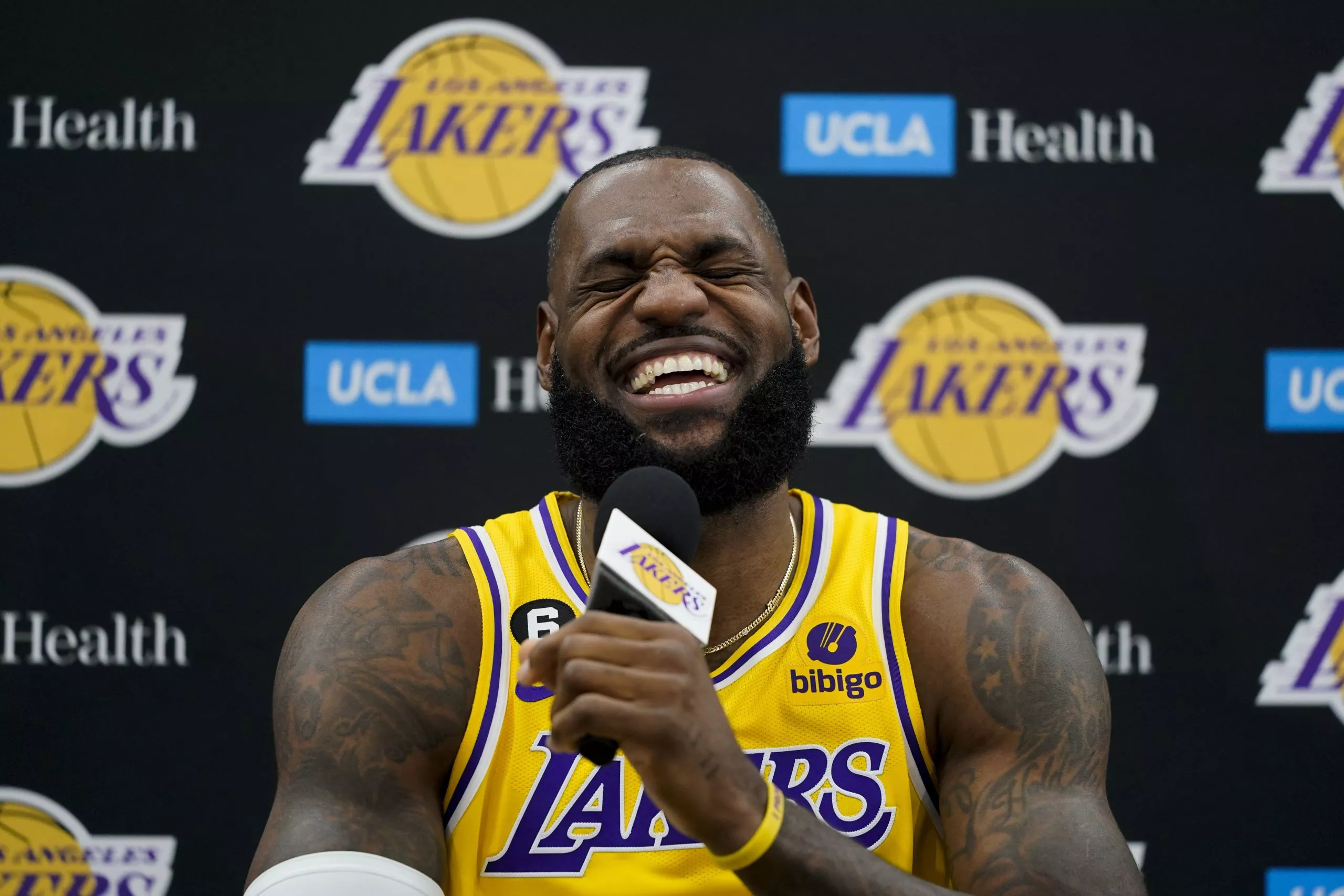 Lakers Media Day Basketball