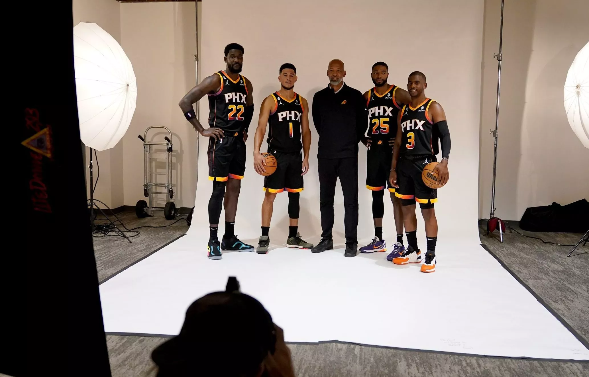 Suns Media Day Basketball