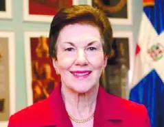 Embajadora Dominicana en los EE. UU., Sonia Guzmán.