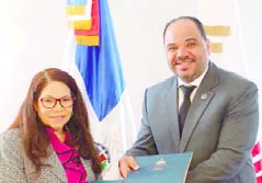 Digna Reynoso y Pablo Ulloa