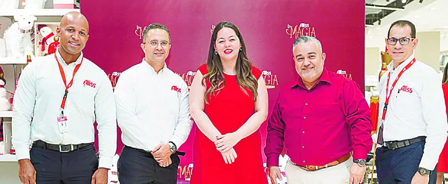 Euris Martínez, Luis Enrique Alba, Sandra Infante, Ignacio Salazar y  Pedro Sánchez.
