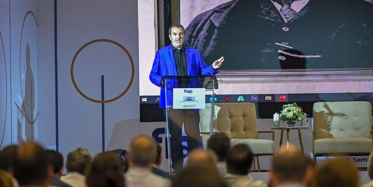 Xavier Sala i Martín  tras participar en el  XIX Seminario Internacional FIAP 2022.