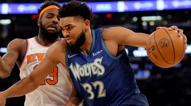 NBA: Minnesota Timberwolves at New York Knicks