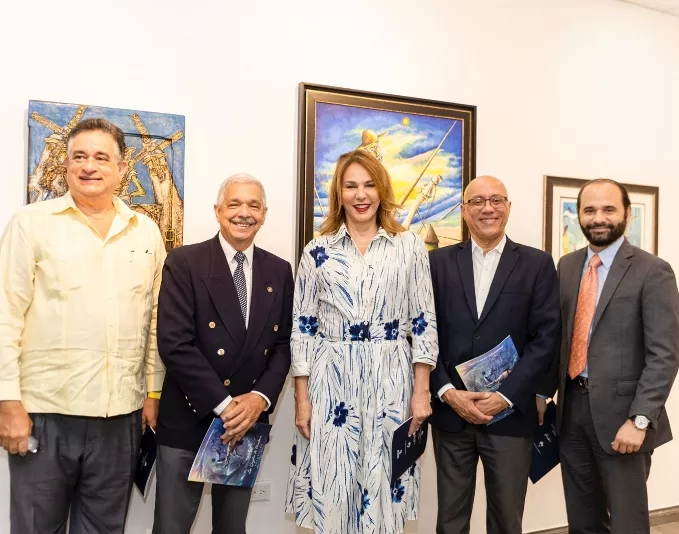 Fernando Baéz, José Manuel Henríquez, Milagros Germán, Juan Miguel Madera y Leonardo Ferrand.