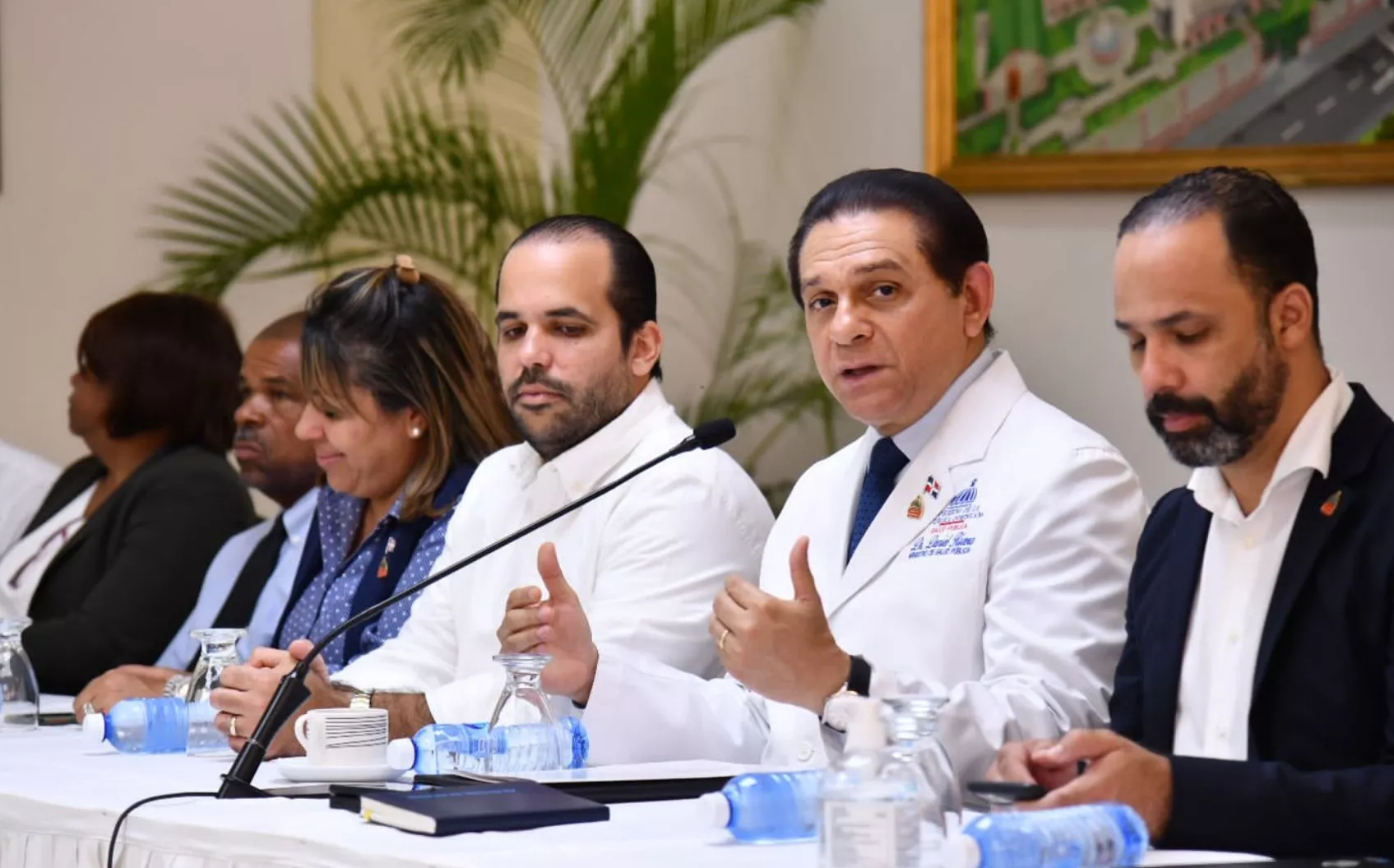 Autoridades del Ministerio de Salud Pública se trasladaron a Barahona para el inicio de intervenciones para prevenir  el cólera.