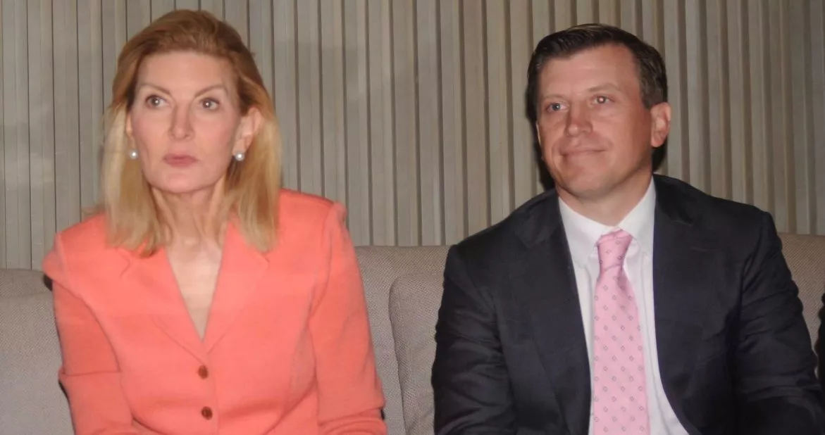 Rache Simmons y   David Otterburn del New York Presbyterian Hospital.   Nicolás monegro