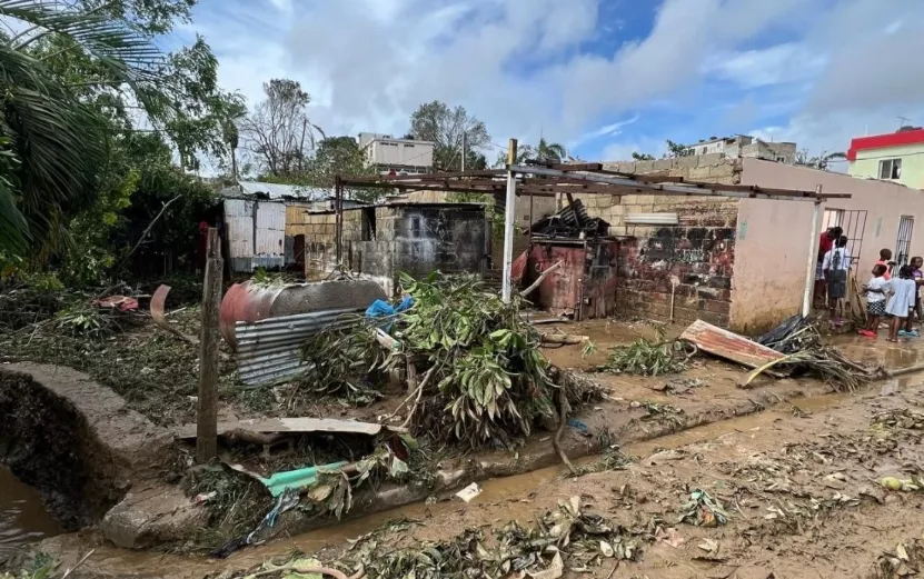 Mile de  casas quedaron afectadas por el  huracán Fiona.