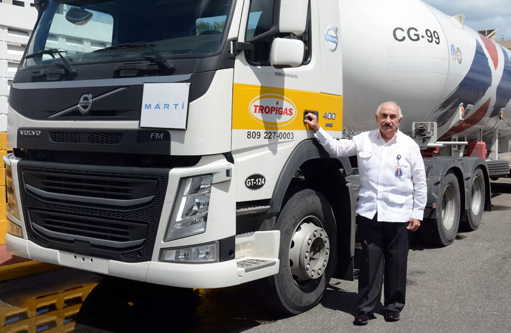 La marca Tropigás está vinculada al nombre de Carlos Martí, un emprendedor al que la vida capacitó para luchar.  elieser tapia