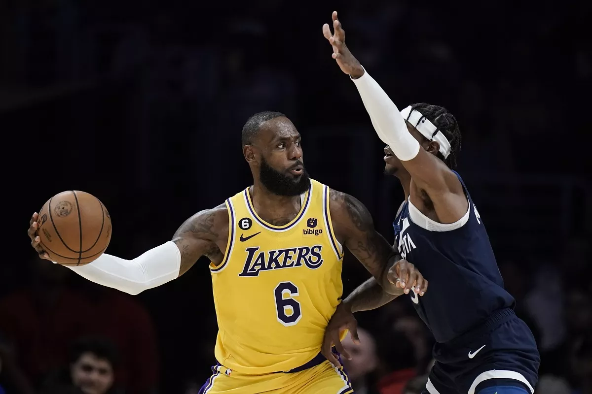 Timberwolves Lakers Basketball