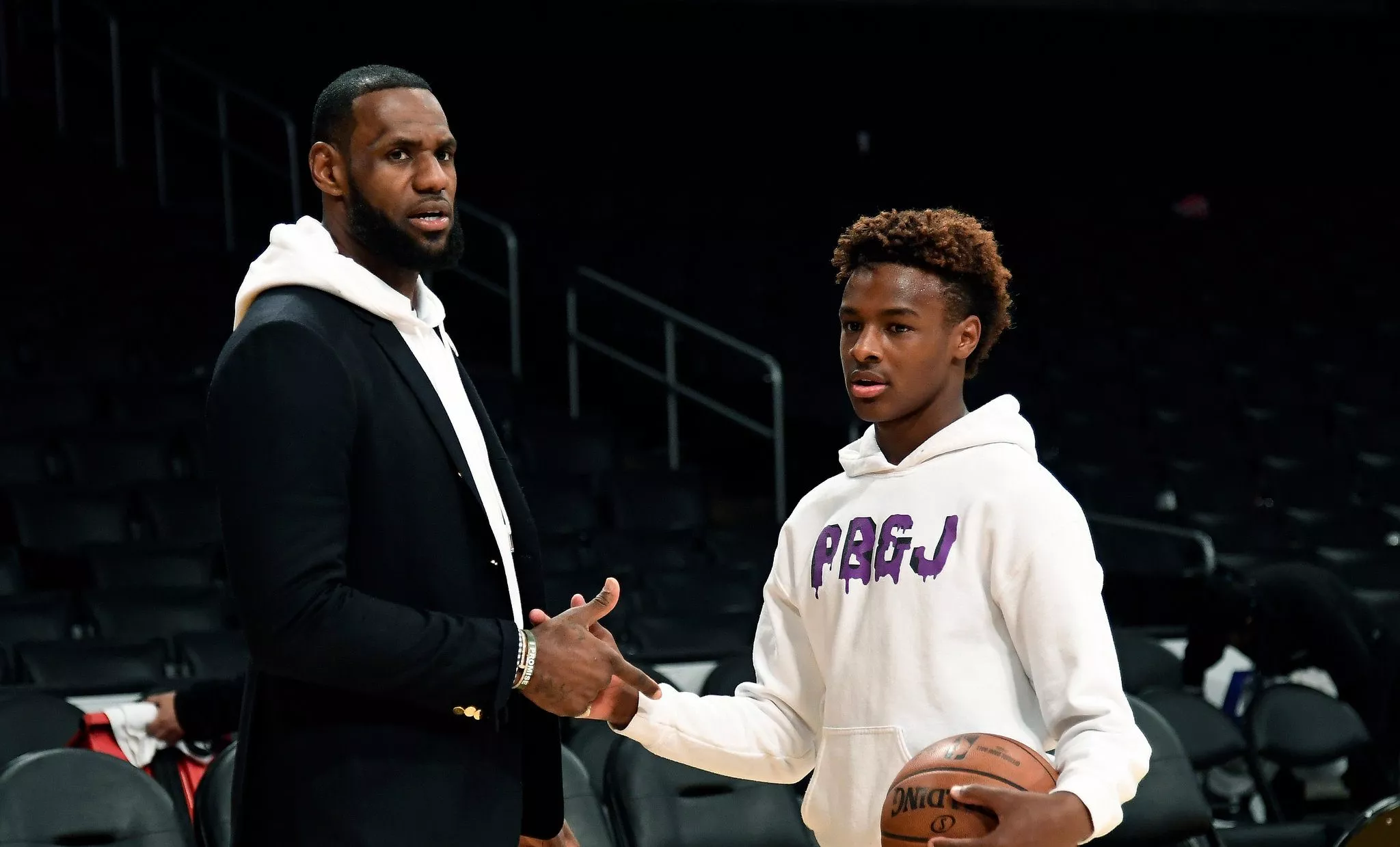 ronny con Nike , LeBron James