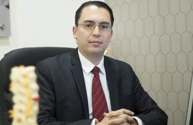Piero Ángelo Perrone Mora, acusado de abuso sexual.