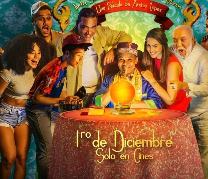 Parte del elenco de la película “El Brujo”, lista para estreno.