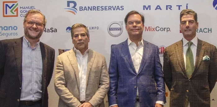 Francisco Caro, Ferdinando Lamarche, Miguel Roig y Luis A. Carbuccia.