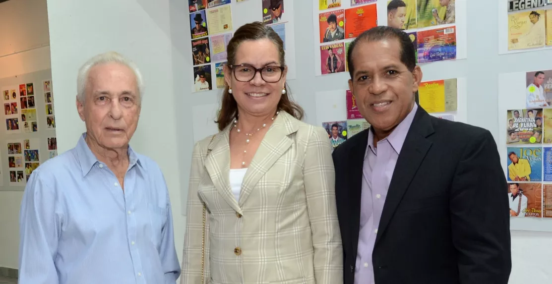 Milvio Pérez, Arelis Subero y Juan Núñez.