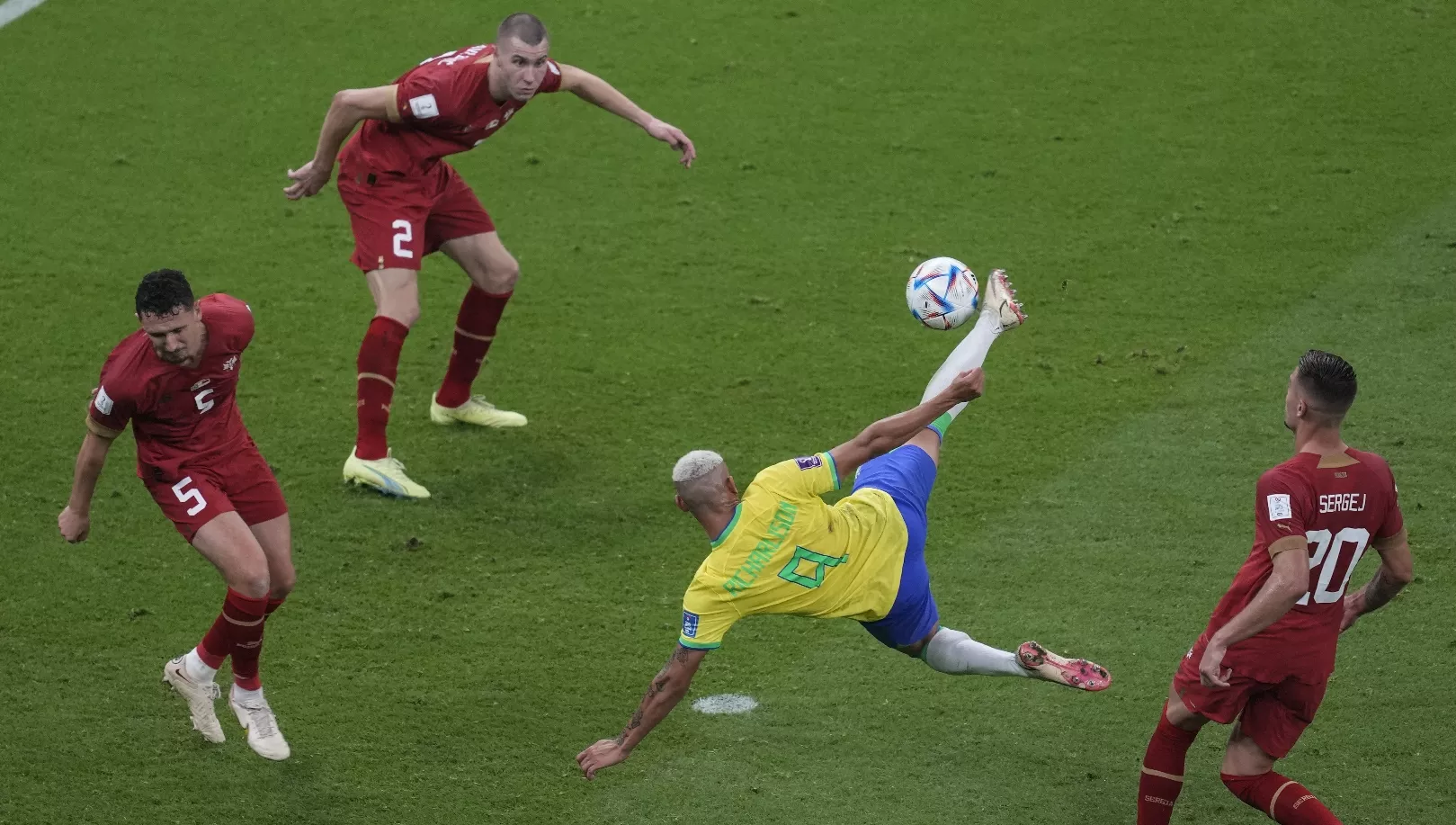 WCup Brazil Serbia Soccer
