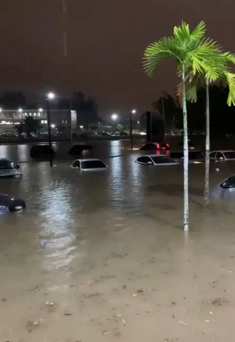 vehículo ahogado