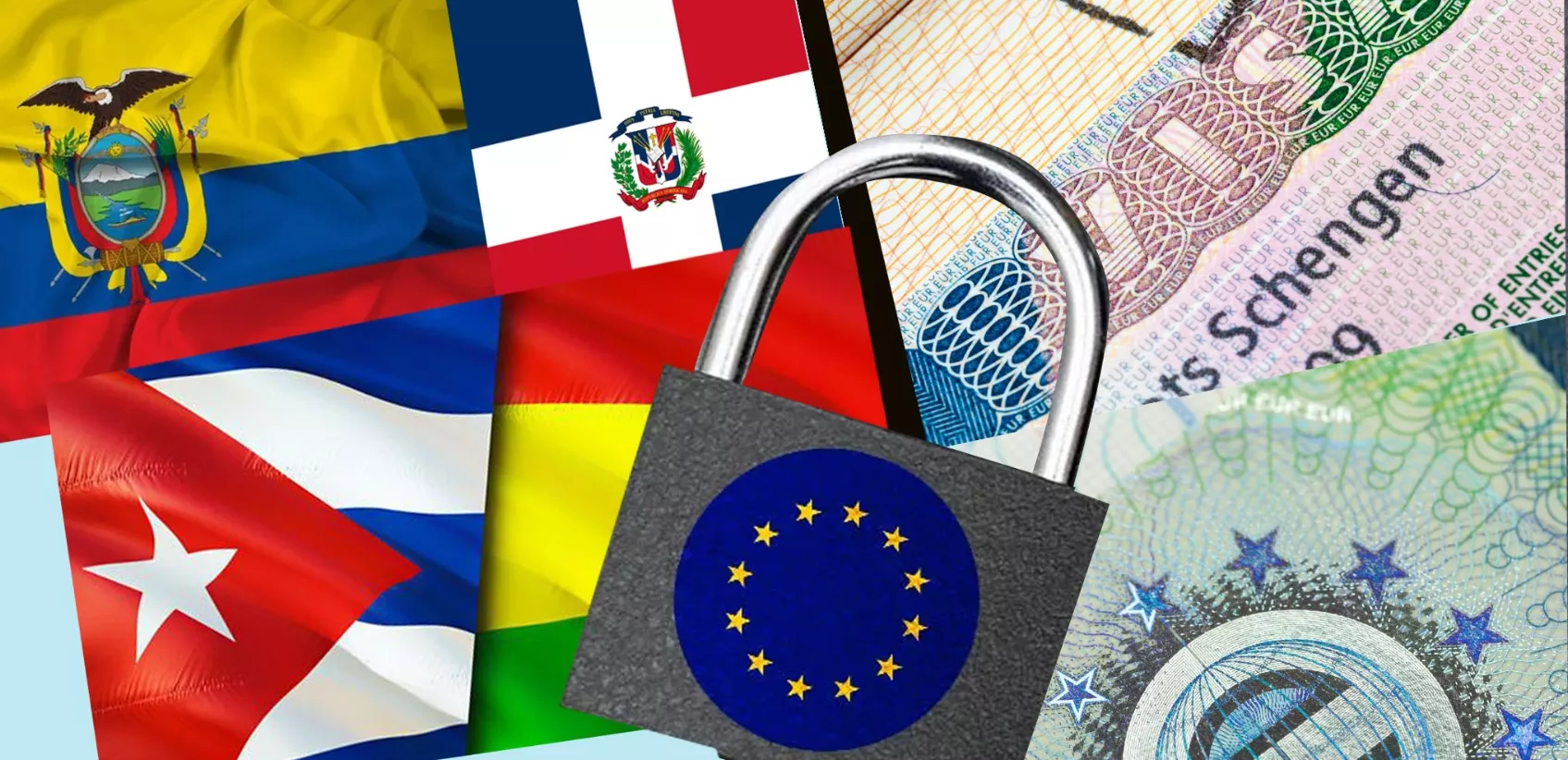 Los ciudadanos de cuatro países del continente americano necesitan visa Schengen para entrar a Europa.