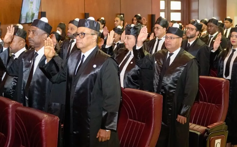 Juramentación de nuevos abogados que hizo la Suprema.